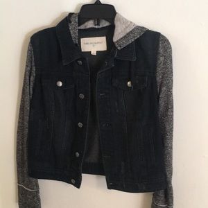 Thread&Supply Demin Jacket w/ Cotton Sleeves